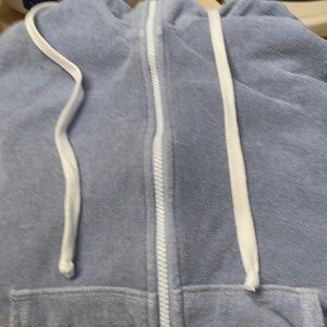 Fabletics zip up terry sweatshirt